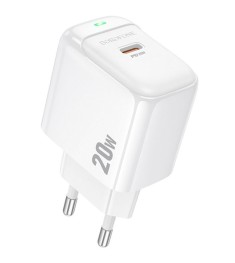 СЗУ-адаптер USB Borofone BAS43A QD 20W (1Type-C) (Белый)