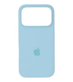 Силіконовий оригінальний круглий чохол для Apple iPhone 17 Pro Max (71) Світлий ..