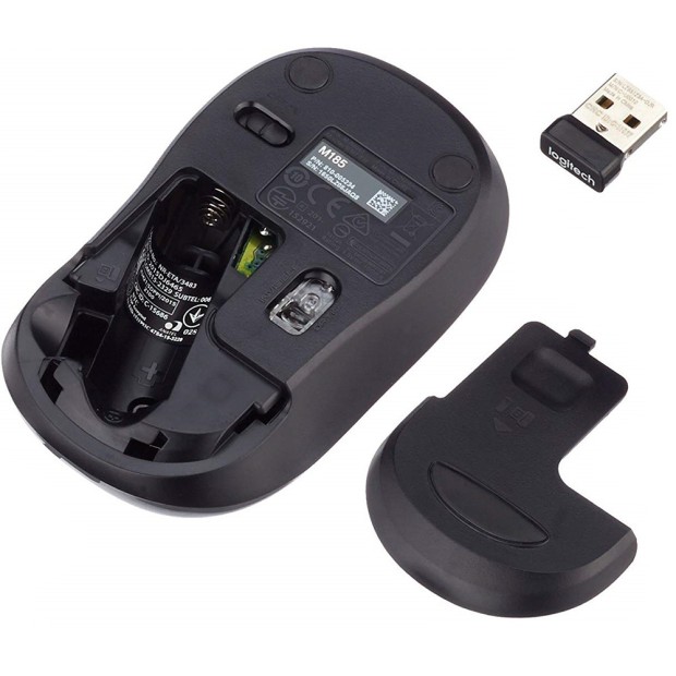 Бездротова миша Wireless Logitech M185 (910-002238) (Сіра)