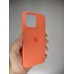 Силіконовий чохол оригінальний круглий для Apple iPhone 15 Pro Max (Абрикосовий)