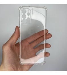 Силікон 6D Samsung Galaxy A13 (ShutCam) (Прозорий)