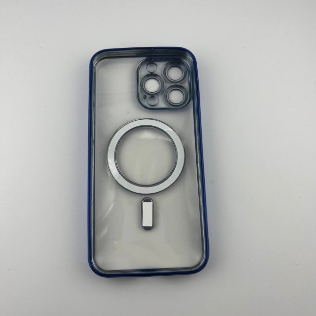 Чохол UMKU Shining з MagSafe для Apple iPhone 15 Pro Max (Темно-синій)