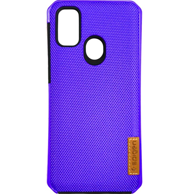 Spigen Grid Case for Samsung M30s (Purple)