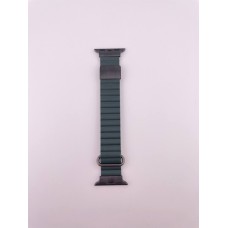 Apple Watch ремінець шкіряний колір (зелений) 38  /  40  /  41 мм.