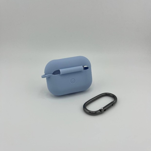 Чохол для навушників Full Silicone Case Apple AirPods Pro (15) Ліловий