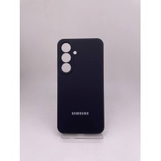 Чехол Silicone Case with MagSafe Samsung Galaxy S24 / S25 (Чёрный)
