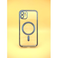 Чехол UMKU Shining with MagSafe Apple iPhone 11 (Blue Titanium) Чехол UMKU Shining with MagSafe Apple iPhone 11 (Blue Titanium)