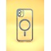 Чехол UMKU Shining with MagSafe Apple iPhone 11 (Blue Titanium)