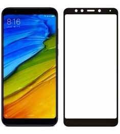 Захисне скло 5D Standard для Xiaomi Redmi 5 Plus Чорне