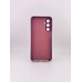 Силікон оригінальний Samsung Galaxy A25 (ShutCam) (Бордовий)