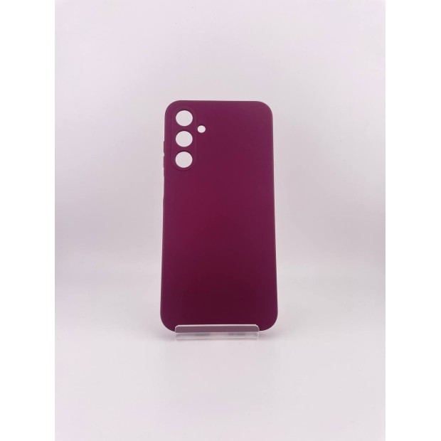 Силікон оригінальний Samsung Galaxy A25 (ShutCam) (Бордовий)