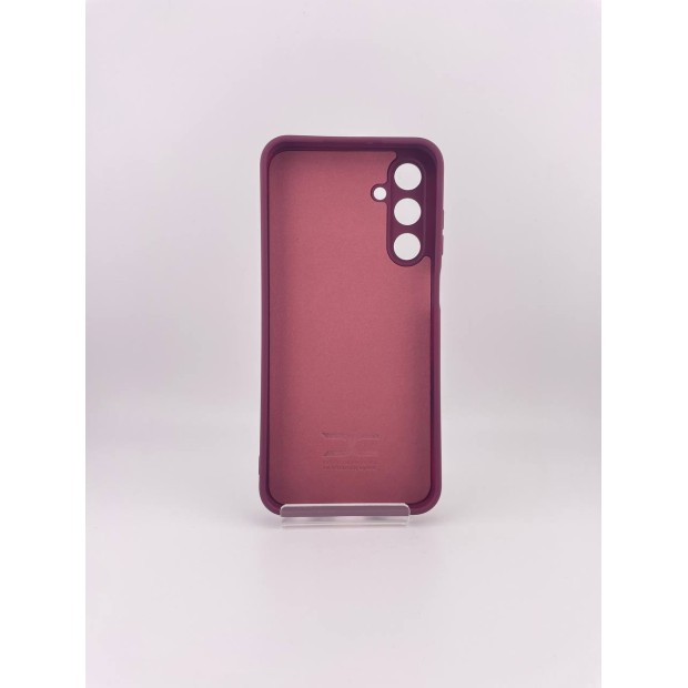 Силікон оригінальний Samsung Galaxy A25 (ShutCam) (Бордовий)
