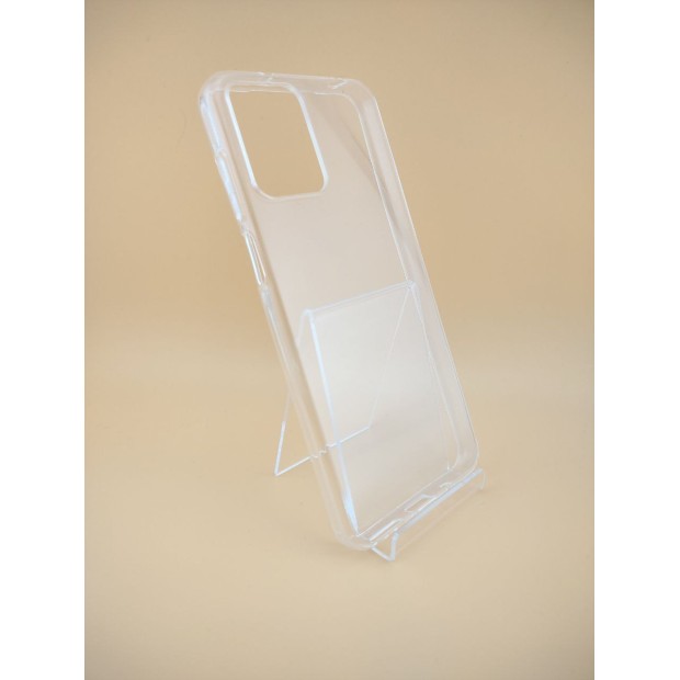 Силіконовий чохол WS для Motorola Moto G23 (Прозорий)