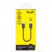 USB-кабель Budi DC023TT025B 65W (25cm) (Type-C to Type-C) (Чёрный) U