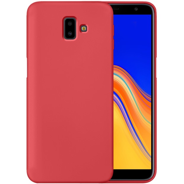 Силикон Original 360 Case Samsung Galaxy J6 Plus J610 (Клубничный)