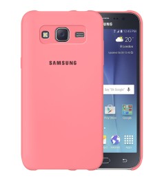 Силикон Original Case Logo Samsung Galaxy J5 (2015) J500 (Розовый)