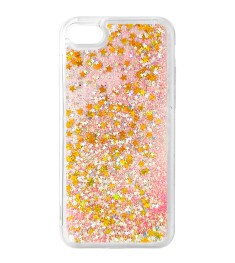 Силіконовий чохол Liquid Fashion для Apple iPhone 7 / 8 (Рожеві Зірки) Силіконовий чохол Liquid Fashion для Apple iPhone 7 / 8 (Рожеві Зірки)