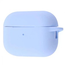 Чохол для навушників Full Silicone Case з мікрофіброю для Apple AirPods Pro 3 (15) Бузковий.