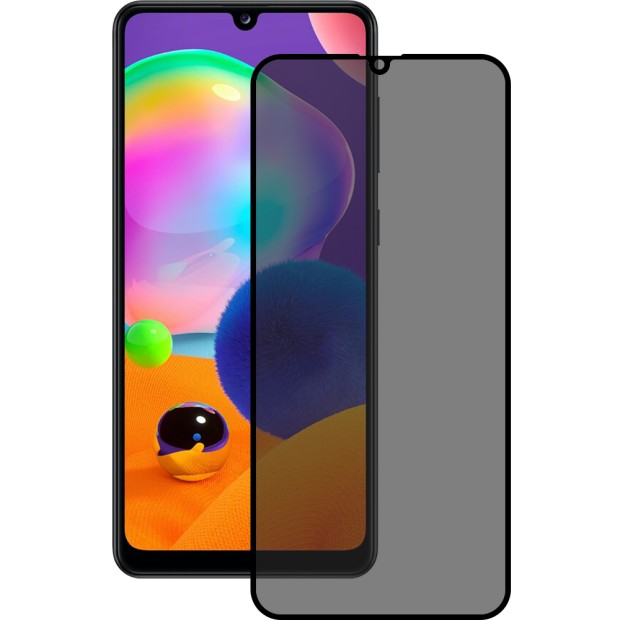 Защитное стекло 5D Privacy HD Samsung Galaxy A31 / A32 / A22 / M32 / A33 Black