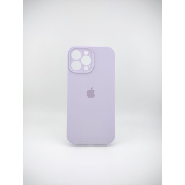 Силикон Original RoundCam Case Apple iPhone 13 Pro Max (71) Light Glycine
