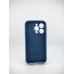 Силикон Original RoundCam Case Apple iPhone 14 Pro (22) Blue Cobalt