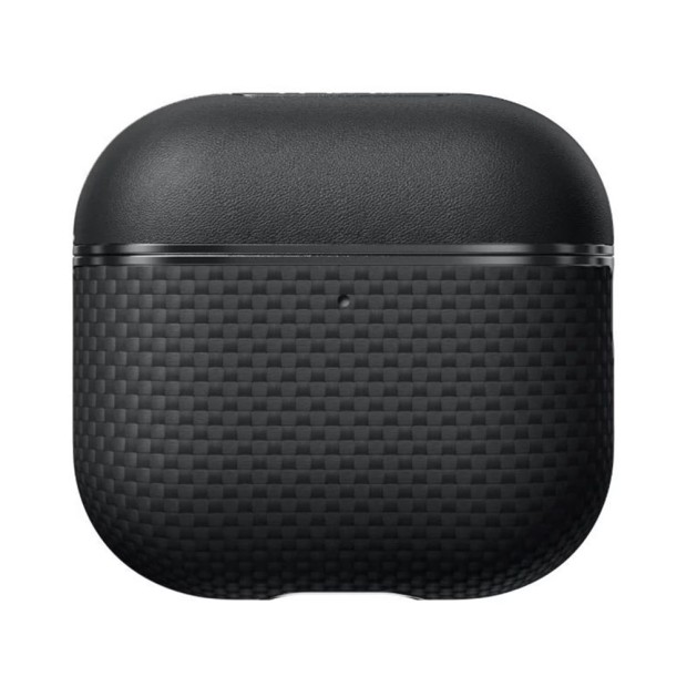 Чехол для наушников Pitaka Armid fiber Magnetic Case Plain AirPods 4 (Black/Gray)