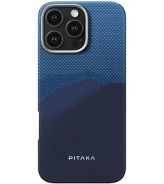 Накладка Pitaka Tactile Woven Case StarPeak Over The Horizon Apple iPhone 16 Pro..