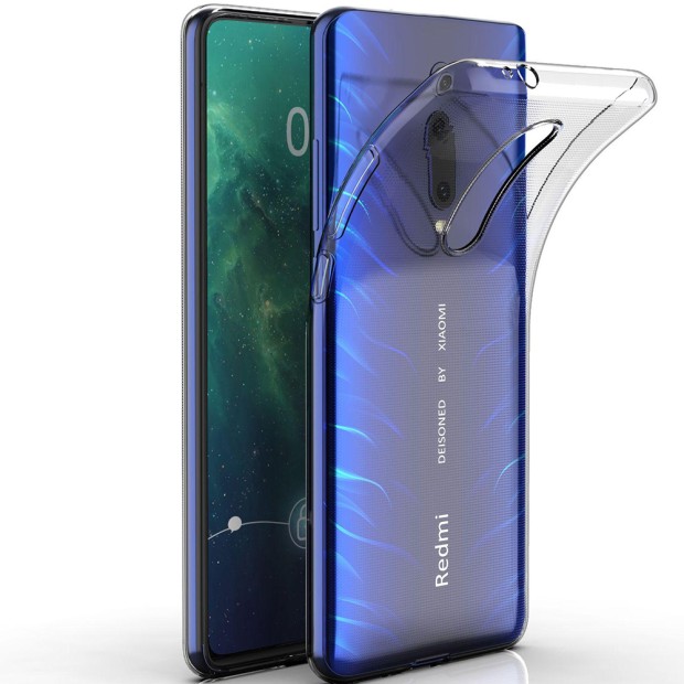 Силіконовий чохол Virgin Case для Xiaomi Redmi K30 (прозорий)