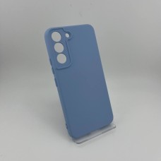 Силіконовий чохол Original Samsung Galaxy S22 (ShutCam) (Блакитний)