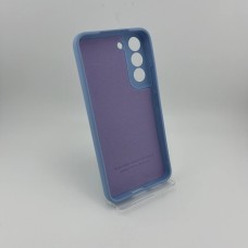 Силикон Original Samsung Galaxy S22 (ShutCam) (Голубой)