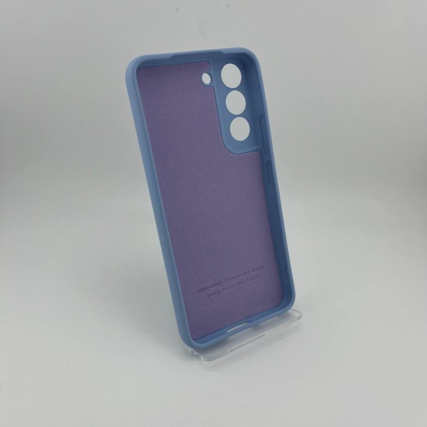 Силіконовий чохол Original Samsung Galaxy S22 (ShutCam) (Блакитний)