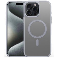 Силіконовий чохол Alabay Cloud Matte Apple iPhone 14 Pro (Сірий)