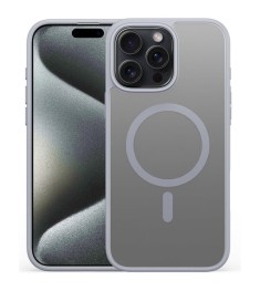 Силіконовий чохол Alabay Cloud Matte Apple iPhone 14 Pro (Сірий)