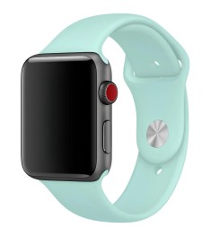 Ремінець Apple Watch із силікону 38  /  40  /  41 мм (21) Бірюзовий