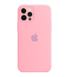 Силіконовий Original RoundCam чохол для Apple iPhone 12 Pro Max (36) Candy рожев..