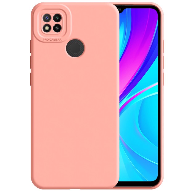 Силикон Original 360 Case Xiaomi Redmi 9C (ShutCam) (Розовый)