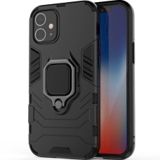 Бронь-чехол Ring Armor Case Apple iPhone 12 / 12 Pro (Чёрный) Бронь-чехол Ring Armor Case Apple iPhone 12 / 12 Pro (Чёрный)