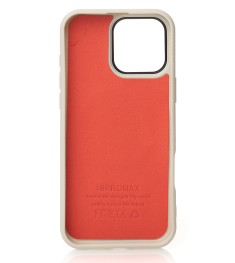 Чохол Beats з текстурою шкіри MagSafe для Apple iPhone 16 Pro Max (натуральний т..