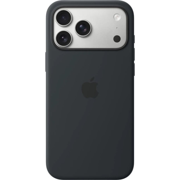 Чехол Silicone Case with MagSafe Apple iPhone 17 Pro Max (Black)