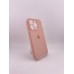 Силіконовий оригінальний чохол RoundCam для Apple iPhone 15 Pro (08) Рожевий пісок