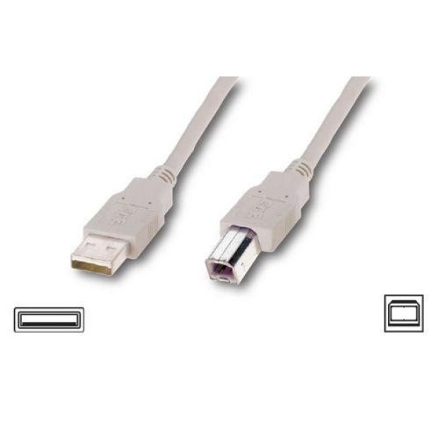 USB-кабель для принтера Rivex USB - USB Type-B (AM / BM) V2.0 (10m)