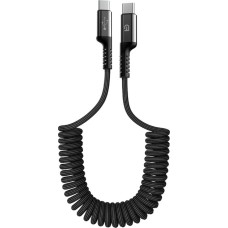 USB-кабель ArmorStandart AR17 Spring (Type-C to Type-C) 3A 1m (Чорний) AR