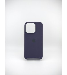 Чохол Silicone Case with MagSafe для Apple iPhone 14 Pro (Елдербері)