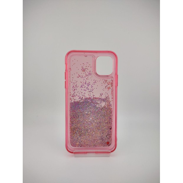 Силіконовий чохол Soft Sparkles для Apple iPhone 11 (рожевий)