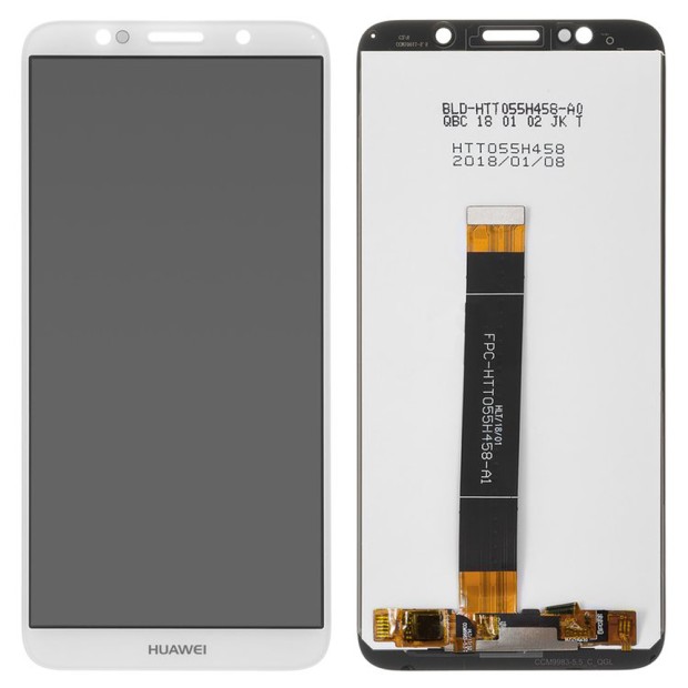 Дисплейний модуль для Huawei Y5 (2018)  /  Honor 7A (Білий)