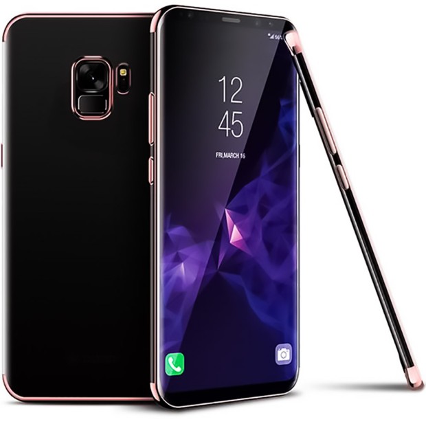 Силікон UMKU Line Samsung Galaxy S9 (рожевий)