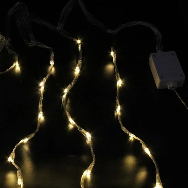 Гірлянда-штора 3x3м 220V (Холодне світло)