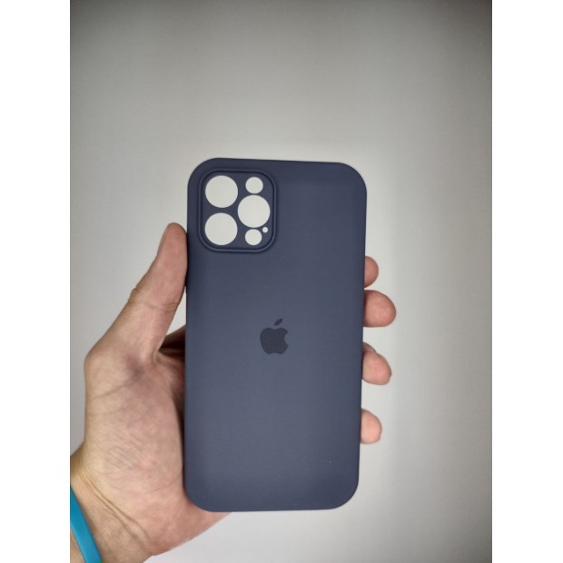 Силіконовий чохол Original RoundCam для Apple iPhone 12 Pro (09) Midnight Blue