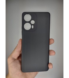 Силікон оригінальний Xiaomi Poco F5 (ShutCam) (чорний)