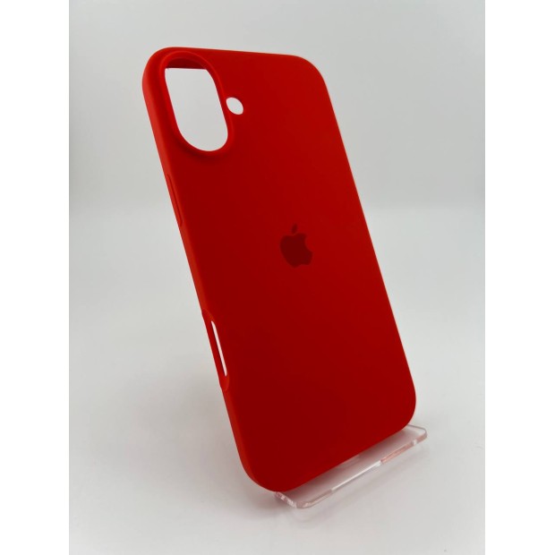 Силіконовий оригінальний чохол для Apple iPhone 16 Plus (05) Product RED